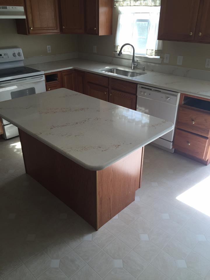 Hanstone Quartz Serenity Installation Gallery - Granite Works of PA